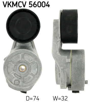 Tendicinghia, Cinghia Poly-V - VKMCV 56004 SKF